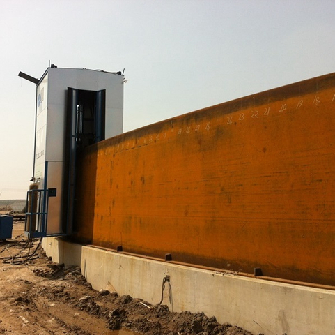 Soldadora vertical automática de arco sumergido para tanque de almacenamiento de acero al carbono